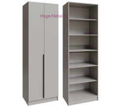 Шкаф 75 см с полками "Мадрид" кашемир