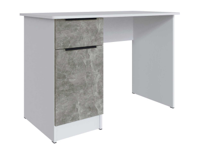 Стол 1.1 метра "Мадрид" ателье светлое/белый