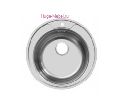 Мойка врезная круглая D49