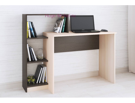 Стол компьютерный "Квартет-2 Венге / Дуб"