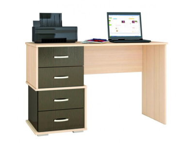 Стол письменный Сити-2 венге/дуб