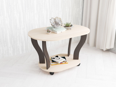 Стол журнальный "Консул-3 Венге / Дуб" Стол журнальный "Консул-3 Венге / Дуб"