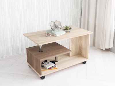 Стол журнальный "Консул-5 Сонома/Ясень"