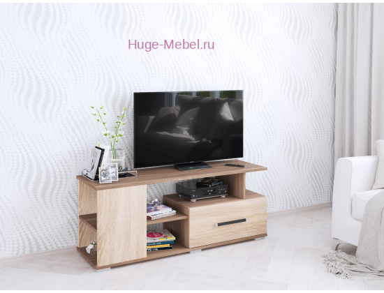 Тумба ТВ "Парус-4 Ясень / Сонома"