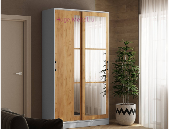 Шкаф-купе "Стиль-2 1200" крафт