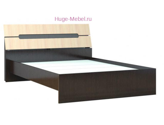 Каркас кровати 140х200 "Гавана Венге / Дуб"